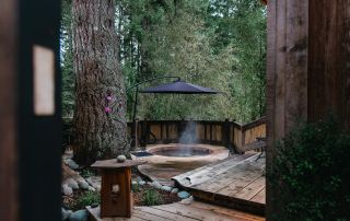 Massage and hydrotherapy wellness retreats Southern Gulf Islands